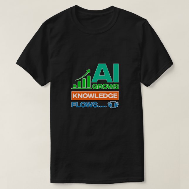 T-shirt AI (Intelligence artificielle) (Design devant)