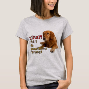 T-shirt Ai-Je Fait Quelque Chose De Mauvais Conception De