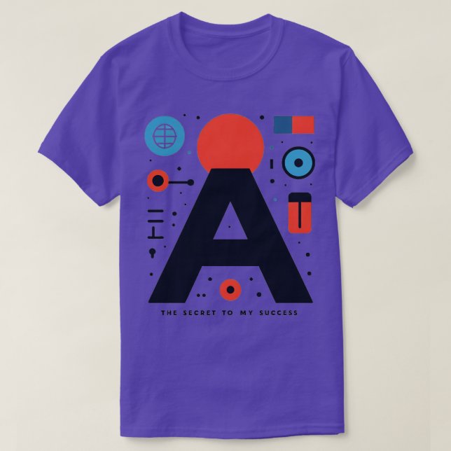 T-shirt AI Le secret de mon succès (Design devant)