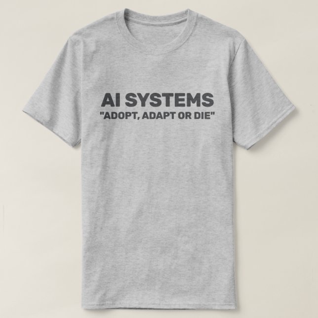 T-Shirt AI Systems™ (Design devant)