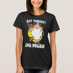 T-shirt Aïd Al Adha Moubarak Mange des moutons de Turquie 