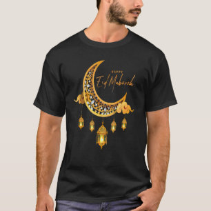 T-shirt Aïd Moubarak Moon arabe Aïd Alfitr
