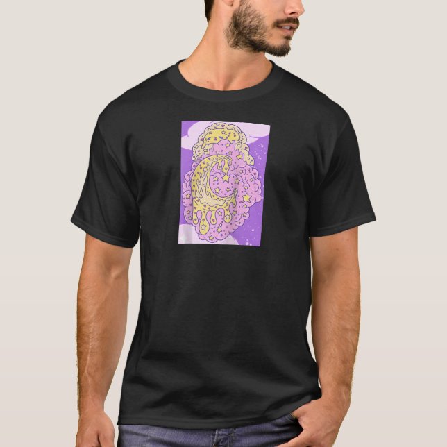 T-shirt Aidadaïsme Threadless Custard Cat Fondant Sur Un N (Devant)