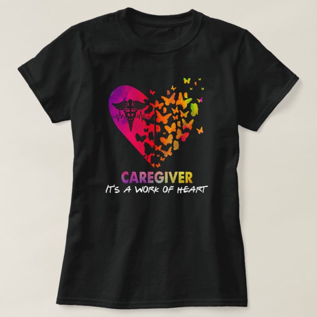 T-shirt Aidant de carrière -  (Design devant)