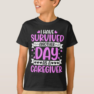 T-shirt Aide à domicile - Drôle Avoir Survécu à Un Autre J