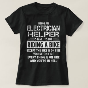 T-shirt Aide à l'électricien