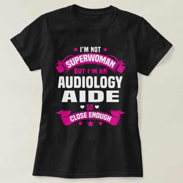 T-shirt Aide audiologique (Design devant)