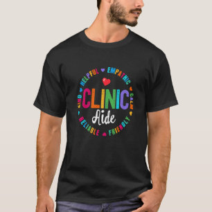 T-shirt Aide Clinique Pour La Semaine D'Appréciation Des I