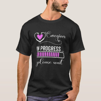 T-shirt Aide En Cours S'Il Vous Plaît Attendre Pour La Car