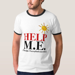 T-shirt AIDE M.E. (encéphalomyélite myalgique)