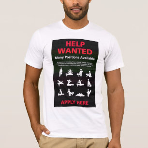 T-shirt Aide Recherchée