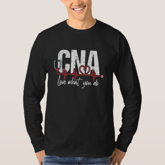 T-shirt Aide-Soignant Diplômé Cna Aime Ce Que Vous Faites
