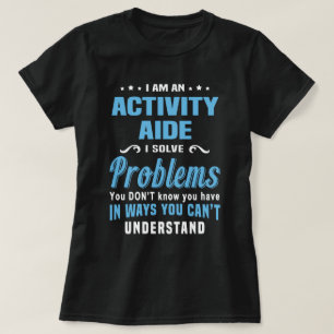 T-shirt Aide sur l'activité