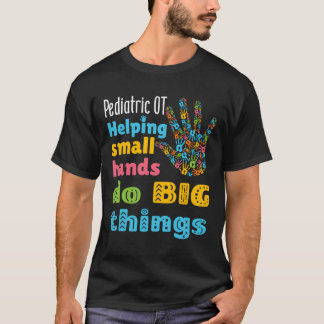 T-shirt Aider les petites mains à faire de grandes choses 