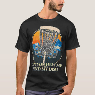 T-shirt Aidez-moi à trouver mon disque Amis Disque Golf Bu