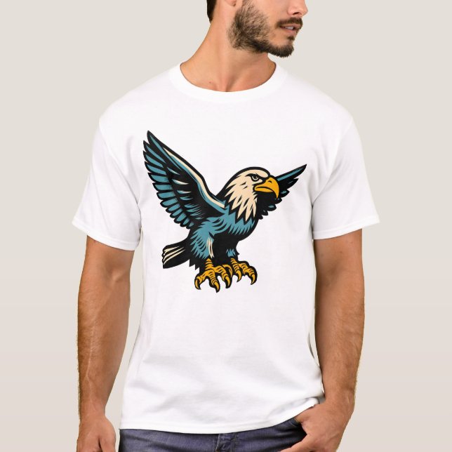 T-shirt aigle (Devant)