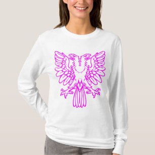 T-shirt Aigle à deux têtes - Magenta