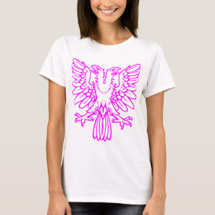 T-shirt Aigle à deux têtes - Magenta