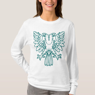 T-shirt Aigle à deux têtes - Vert mousse