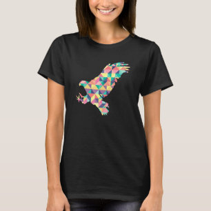 T-shirt Aigle Abstrait Couleur Été Faucon animal Fille
