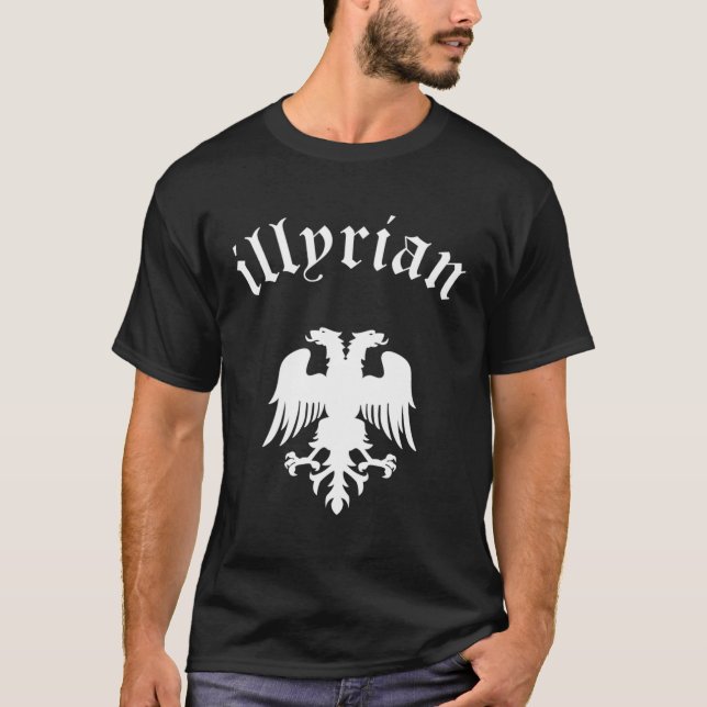 T-shirt Aigle albanais (Devant)