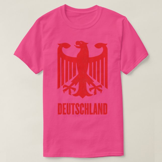 T-shirt Aigle allemande de Deutschland (Design devant)