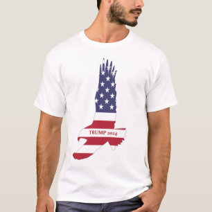 T-shirt Aigle américain Trump 2024