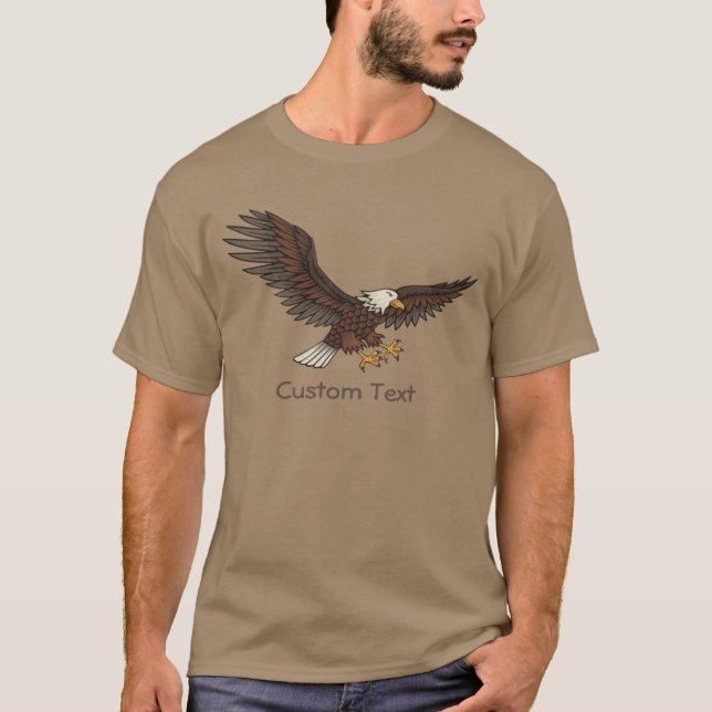 T-shirt Aigle attaquant (Devant)