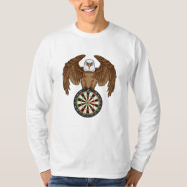 T-shirt Aigle aux fléchettes avec Dartboard