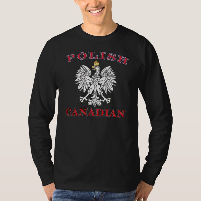 T-shirt Aigle blanc polonais (Devant)
