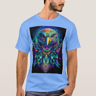 T-shirt Aigle chamanique DMT Art 5