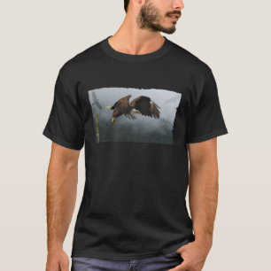 T-SHIRT AIGLE, COURSE, POLE TOTEM & DONS FORESTIERS MISTY