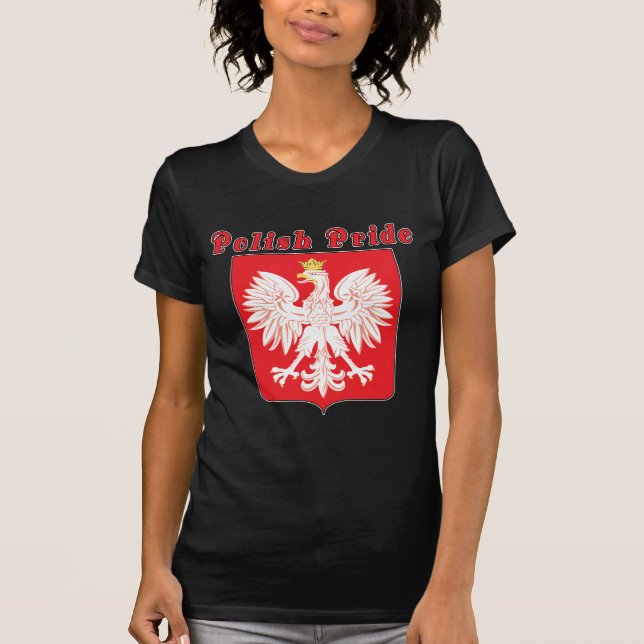 T-shirt Aigle de la fierté polonaise (Devant)