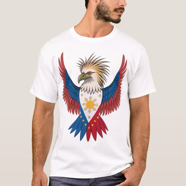 T-shirt Aigle des Philippines (Devant)