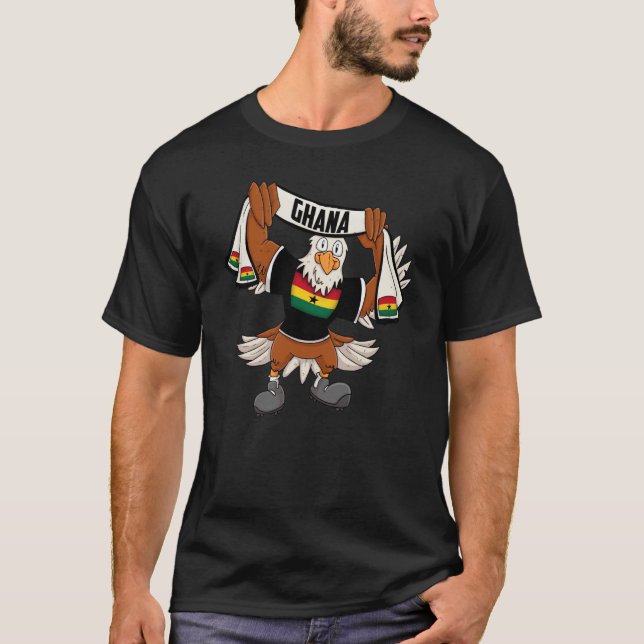 T-shirt Aigle du Ghana (Devant)