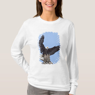T-shirt Aigle (Haliaeetus leucocephalus) avec ailes