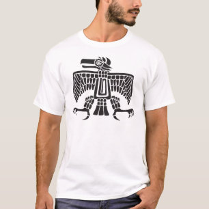 T-shirt Aigle, hiéroglyphe mexicain(Maya)