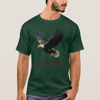 T-shirt Aigle libre et chauve