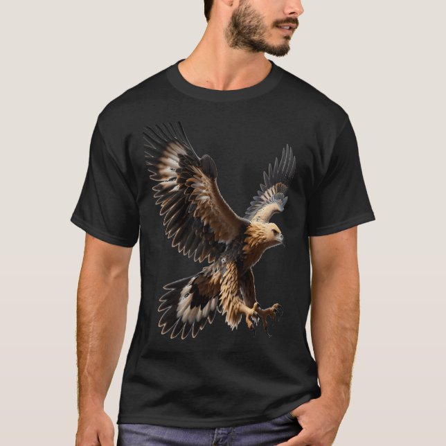 T-shirt Aigle Majestic Aigle australien (Devant)