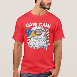 T-shirt Aigle mâle Drôle Amusant Aigle patriotique 4 juill