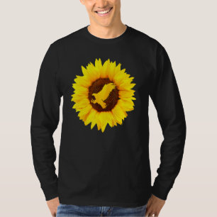 T-shirt Aigle Pour Femmes Hommes Hawk Tournesol Animal