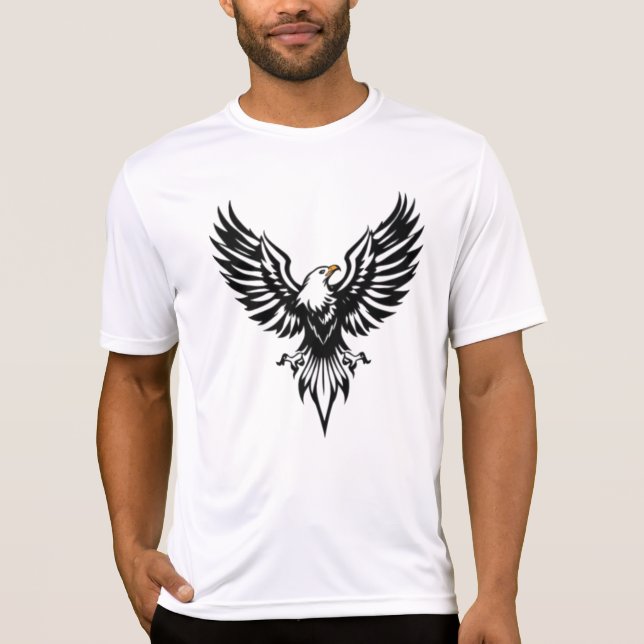 T-shirt Aigle tribal (Devant)