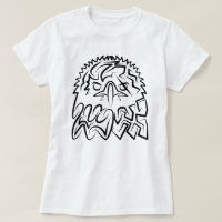 Aigle tribale noire et blanche