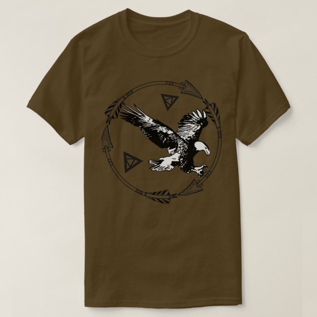 T-shirt Aigle viking (Design devant)