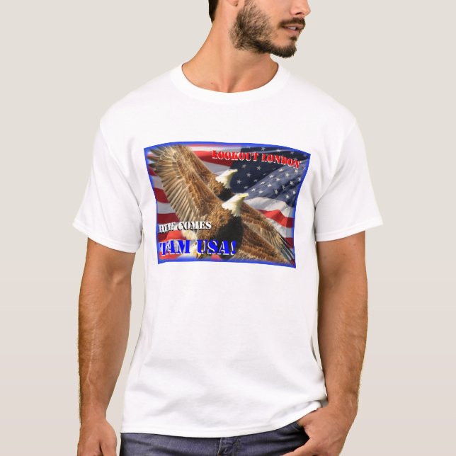 T-shirt Aigles 2012 chauves de l'Amérique Etats-Unis de (Devant)