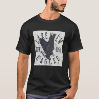 T-shirt Aigles de Lakeview 1821 | Vintage de football amér