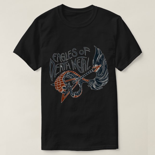 T-shirt Aigles de Métal de Mort (Design devant)