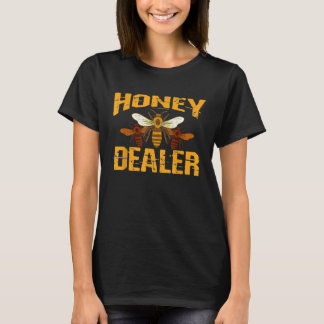 T-shirt Aiguillère Queen Bee Honey fermier Apiaristes