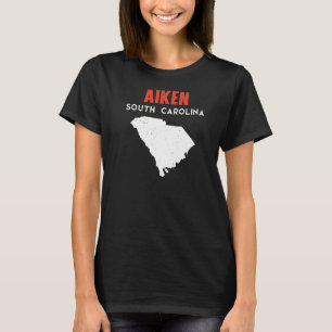 T-shirt Aiken Caroline du Sud USA Etat Amérique Voyage