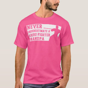 T-shirt Aikido Fighter Grandpa Aikido Fighter